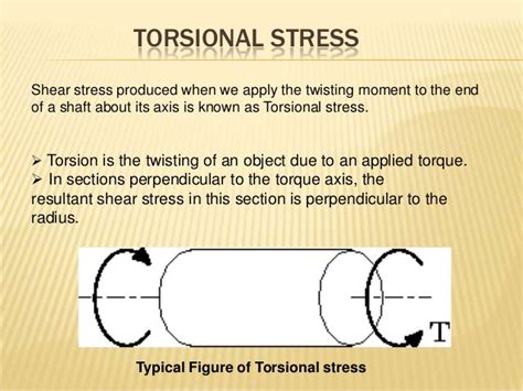 torsional shear stress meaning